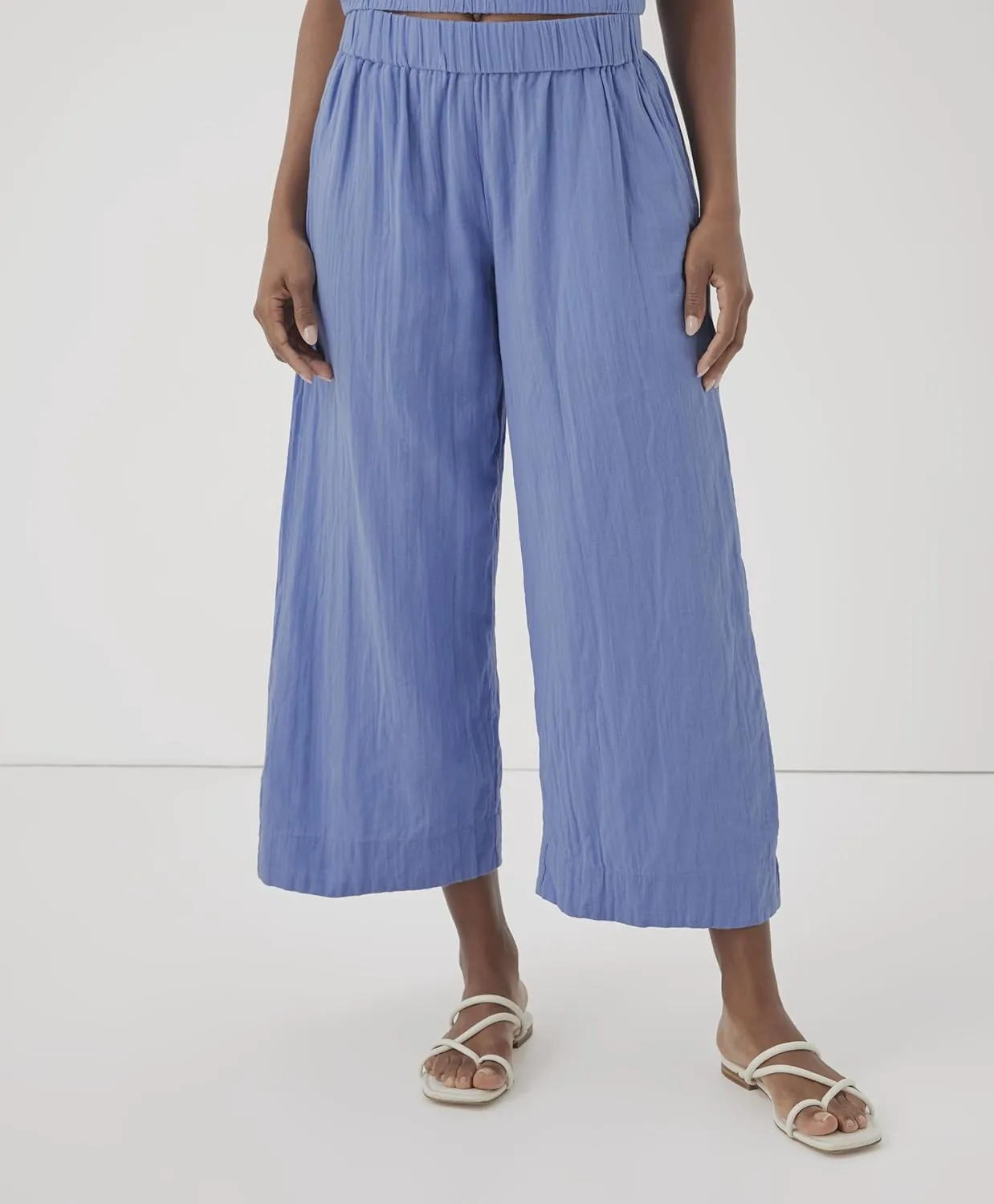 Pact Organic Cotton Women's Gauze Wide Leg Pant