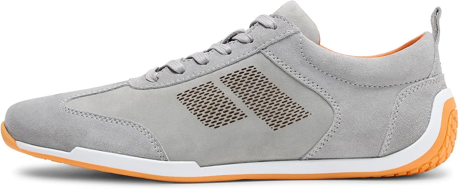 Piloti Icona Driving Shoes for Men, Italian Suede Performance Everyday Driving Sneakers for Men
