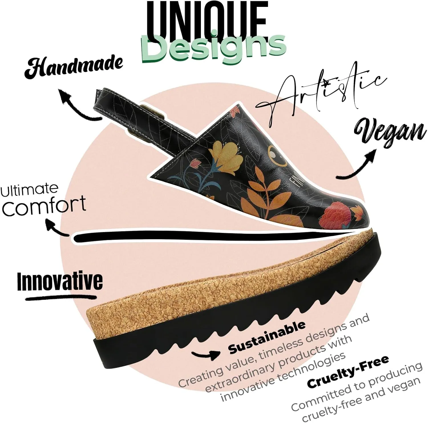 Platform Sandals Women - Vegan and Handmade Wedge Sandals for Women