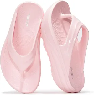 Project Cloud Flip Flops for Women Footwear - Memory Foam and Lightweight Platform Sandals Women Beach Vacation Essentials - Non Slip Durable and Soft Slippers (Abra)