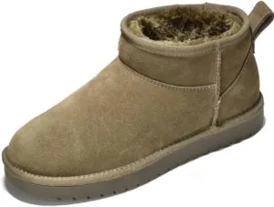 Project Cloud Genuine Suede Ankle Boots for Women - Water Resistant with Memory Foam Insole Winter Boots for Women - Trending Shoes & Comfortable Women's Ankle Boots (Hippy)