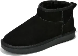 Project Cloud Genuine Suede Ankle Boots for Women - Water Resistant with Memory Foam Insole Winter Boots for Women - Trending Shoes & Comfortable Women's Ankle Boots (Hippy)