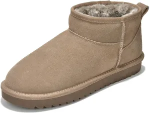 Project Cloud Genuine Suede Ankle Boots for Women - Water Resistant with Memory Foam Insole Winter Boots for Women - Trending Shoes & Comfortable Women's Ankle Boots (Hippy)