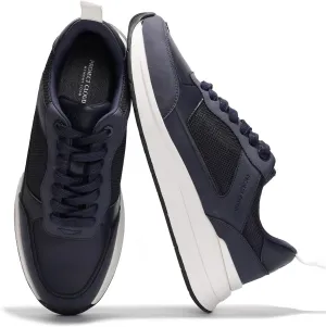 Project Cloud Sneakers for Men Shoes - Memory Foam Insole Non-Slip Casual Shoes for Men Footwear - Lightweight Vegan Leather Fashion Sneakers (Kurt)