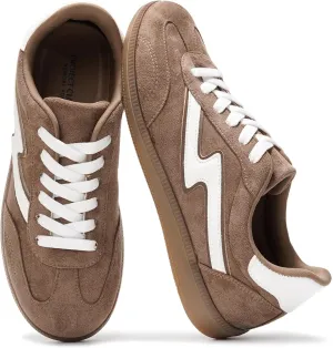 Project Cloud Sneakers for Women - Lace-Up Shoes for Women Trendy Women Sneakers with Memory Foam Insole Women's Fashion Sneakers Non-Slip Womens Shoes (Irita)