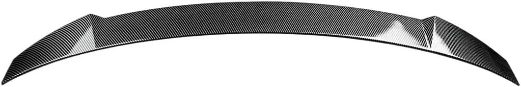Rear Trunk Lid Spoiler Wing Shiny Black Anti-Scratch Guard & Body Kit Repair Compatible for KIA K5 2021-2023(Carbon Look)