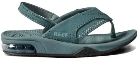 REEF Toddler/Little Kid Fanning Flip Flop, Arch Support, Durable Outsole, Water Friendly, Backstrap
