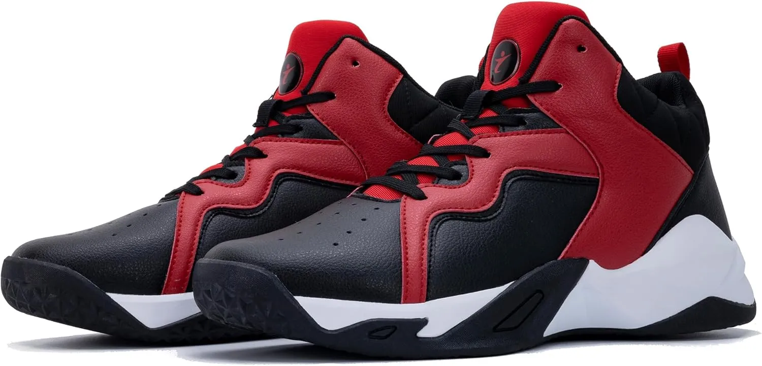 RomenSi Mens High Top Basketball Shoes Athletic Running Walking Anti Slip Sports Fashion Sneakers