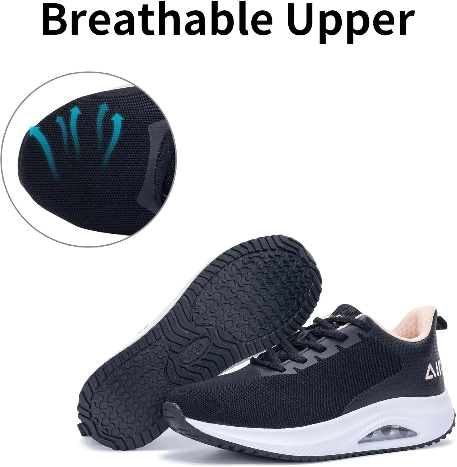 RomenSi Womens Arch Support Walking Shoes Orthotic Fashion Sneakers Tennis Shoes for Plantar Fasciitis Pain Relief US 5.5-11