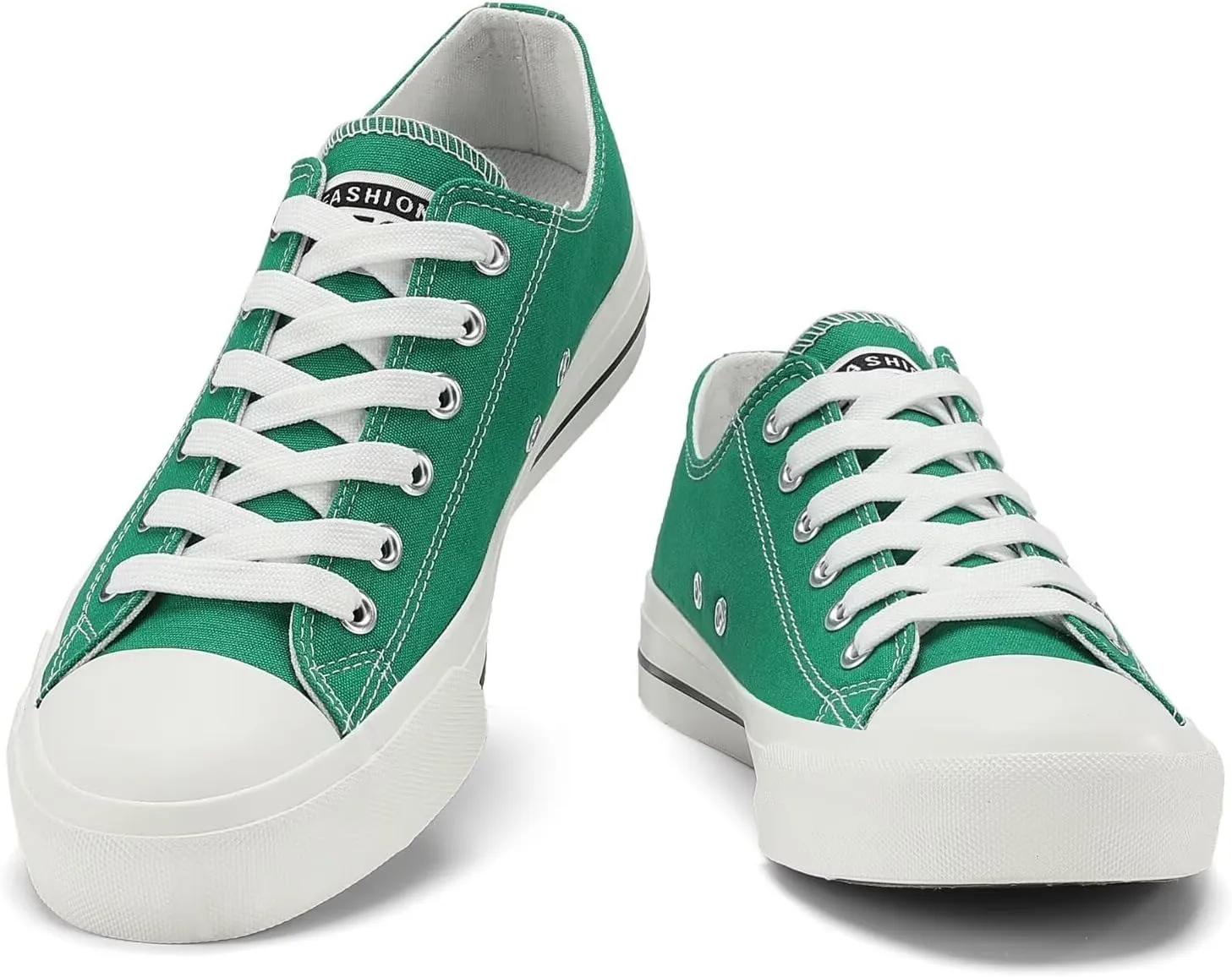 Rorbte Womens Canvas Sneakers for Women Classic Low Top Lace Up Canvas Shoes Womens Fashion Tennis Canvas Shoes Casual Comfortable for Walking