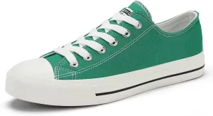 Rorbte Womens Canvas Sneakers for Women Classic Low Top Lace Up Canvas Shoes Womens Fashion Tennis Canvas Shoes Casual Comfortable for Walking