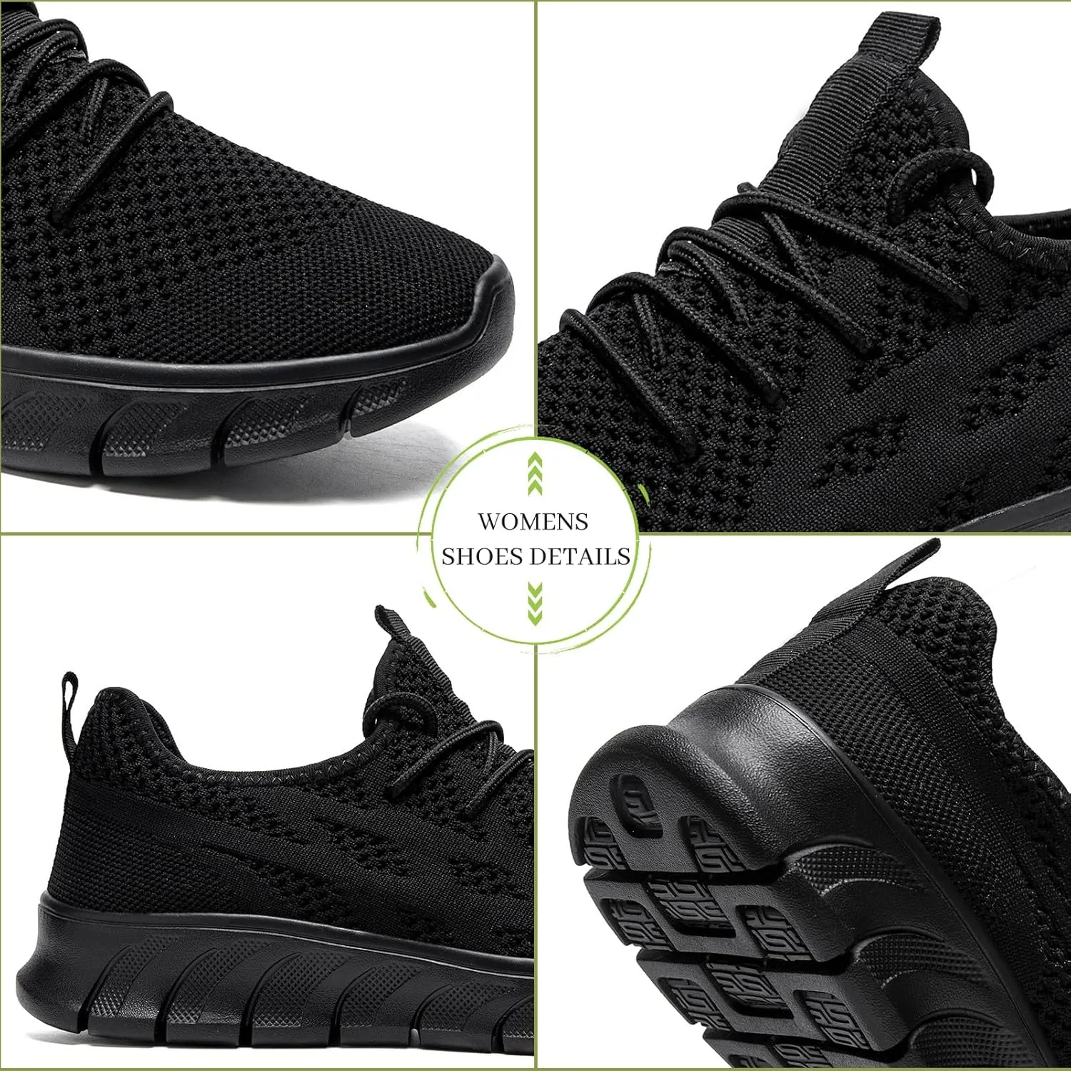 Running Shoes Women Tennis Walking Sneakers Slip On Gym Shoes Non Slip Workout Sneakers for Womens Casual Mesh Footware Fashion Lightweight