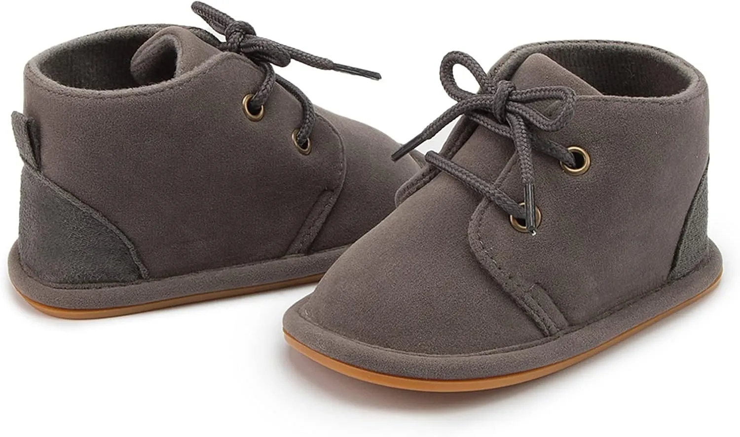 RVROVIC Baby Boys Girls Anti-Slip Sneakers Soft Ankle Boots Toddler First Walkers Newborn Crib Shoes