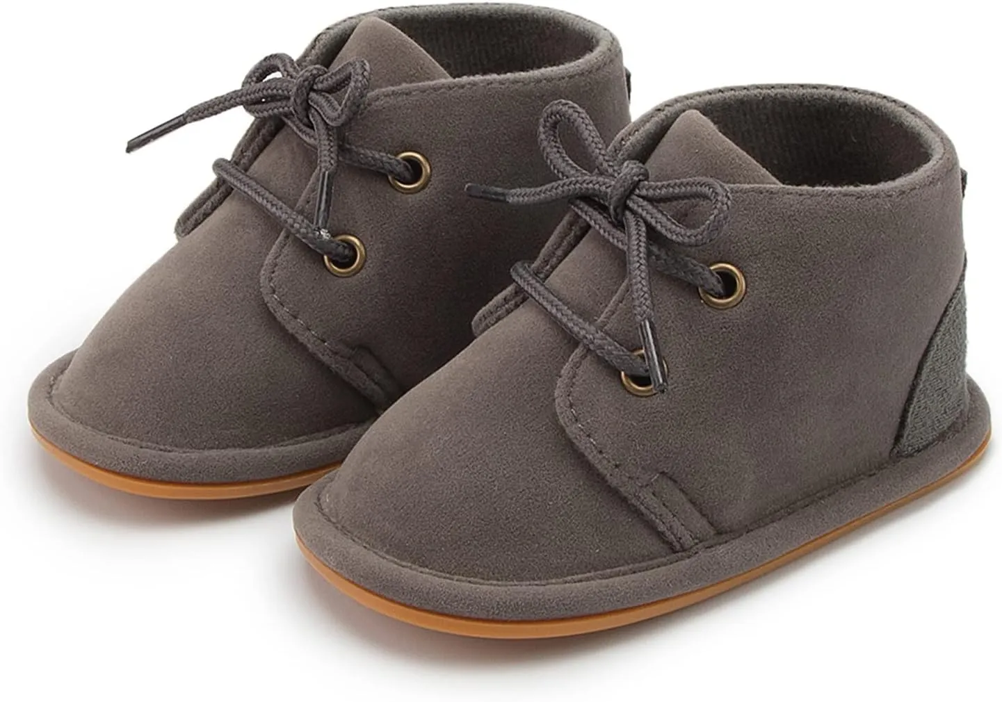 RVROVIC Baby Boys Girls Anti-Slip Sneakers Soft Ankle Boots Toddler First Walkers Newborn Crib Shoes