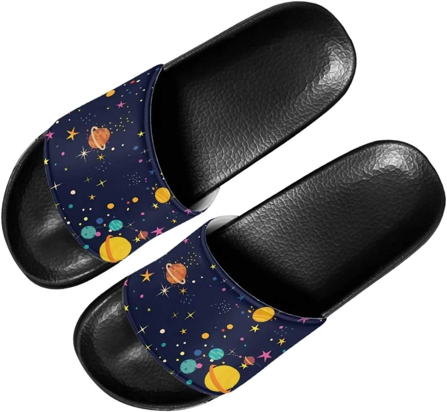 Sandals Slides for Women Non Slip Slippers Lightweight Casual Peep Toe Summer Shoes Beach Slides
