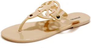 Sandals Women Dressy Summer Flat, Flip Flops For Women Anti-Slip Thong Sandals, Casual Womens Sandals Flats Slides, Dressy Sandals Women Comfortable For Beach