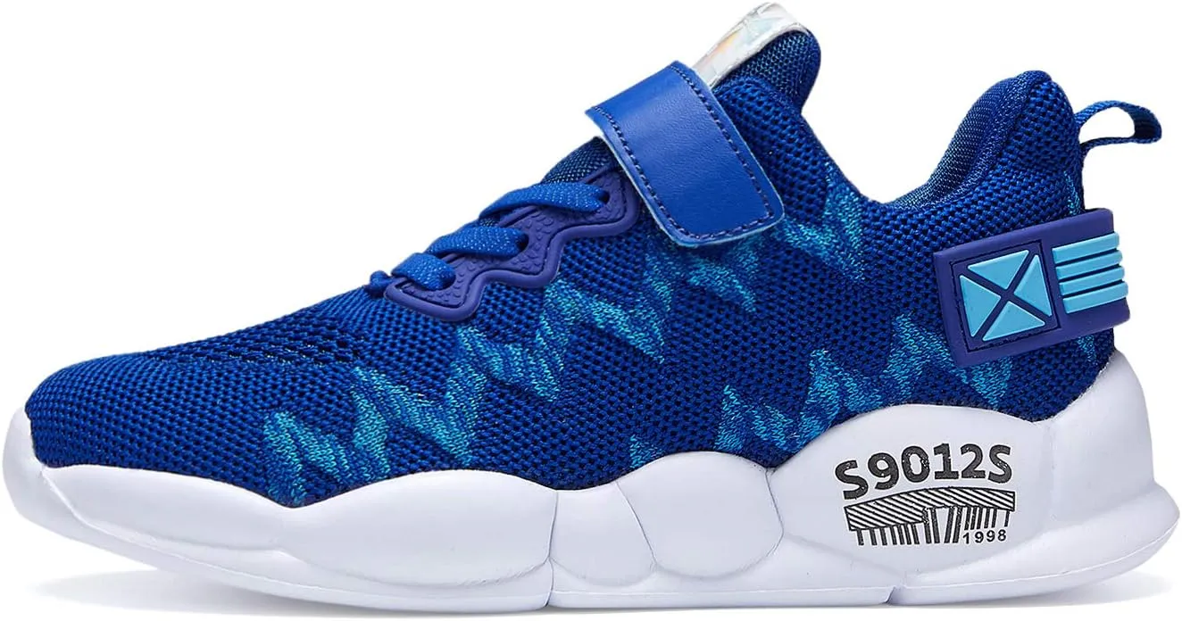 Santiro Kids Tennis Shoes for Boys Sneakers Breathable Lightweight Girls Running Shoes