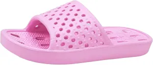 Shower Shoes for Women Men Massage Pool Slides with Comfortable Sole Quick Drying Beach Sandals Non Slip Summer Bathroom Indoor Houso Slippers with Drain Holes Durable Outdoor Walking Slipper