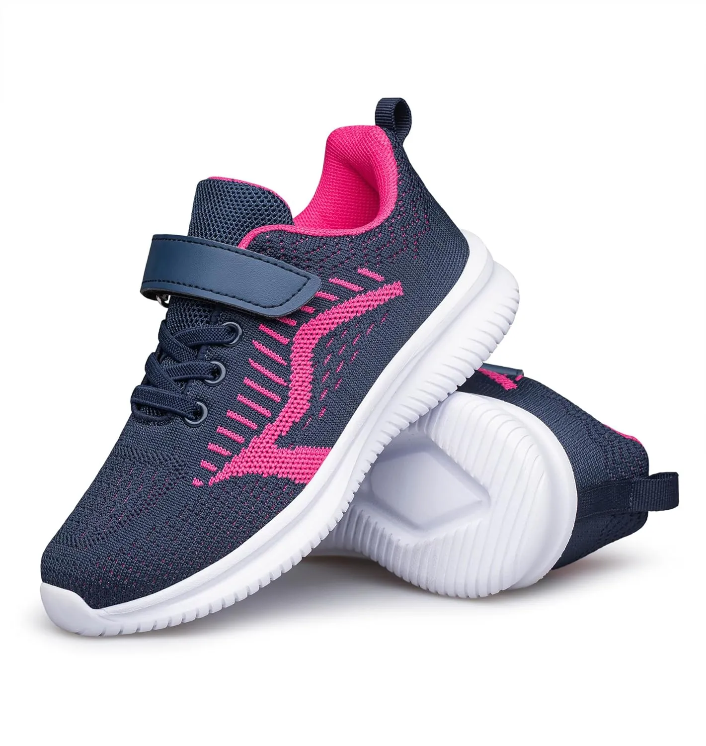 SILLENORTH Boys Girls Sneakers Slip on Lightweight Breathable Kids Running Walking Shoes for Toddler/Little Kid/Big Kid