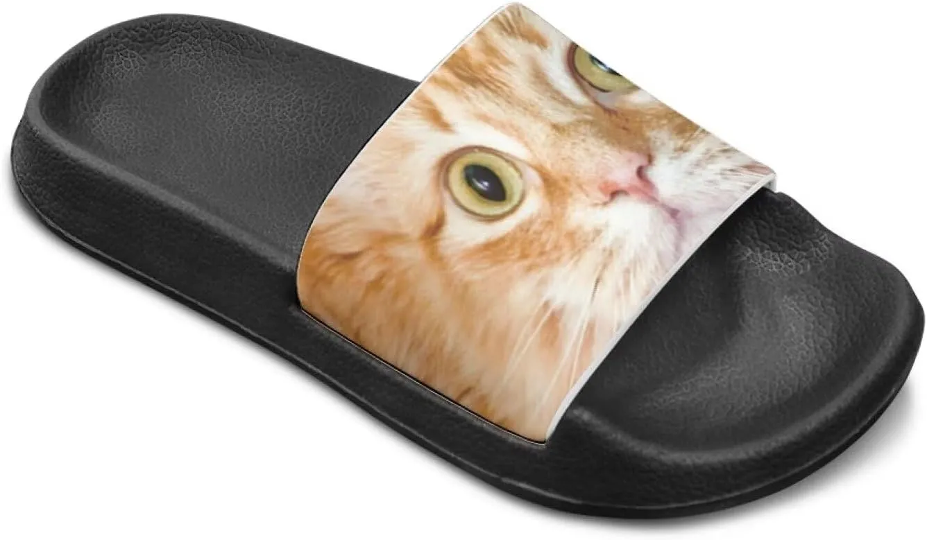 Slides for Girls - Comfortable Slip-On Kids Sandals, Slides for Indoor and Outdoor The Beach and Pool