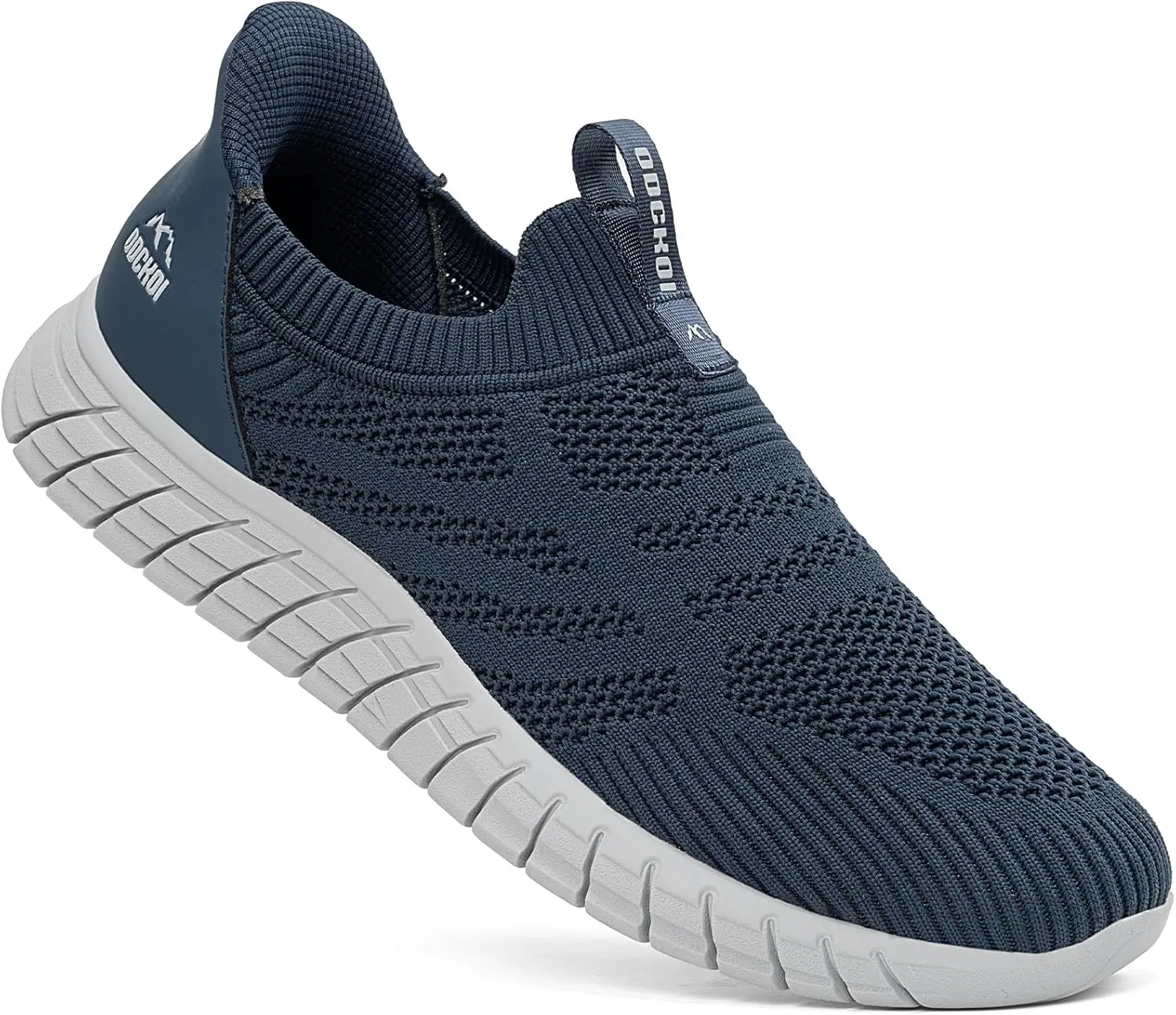 Slip in Mens Hands Free Slip On Sneakers Non Slip Breathable Walking Shoes Athletic Gym Workout Casual Shoes Fashion Loafers