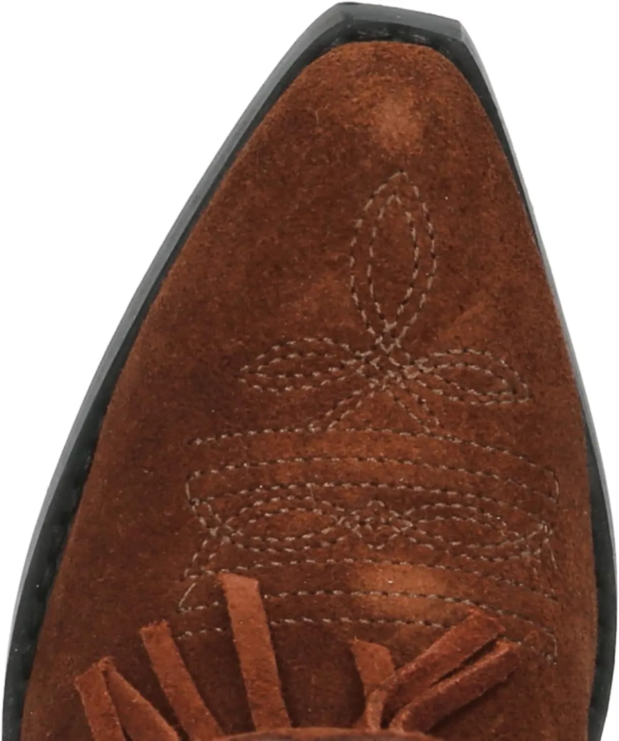 Smoky Girls Wisteria Double Fringe Tan Western Boot