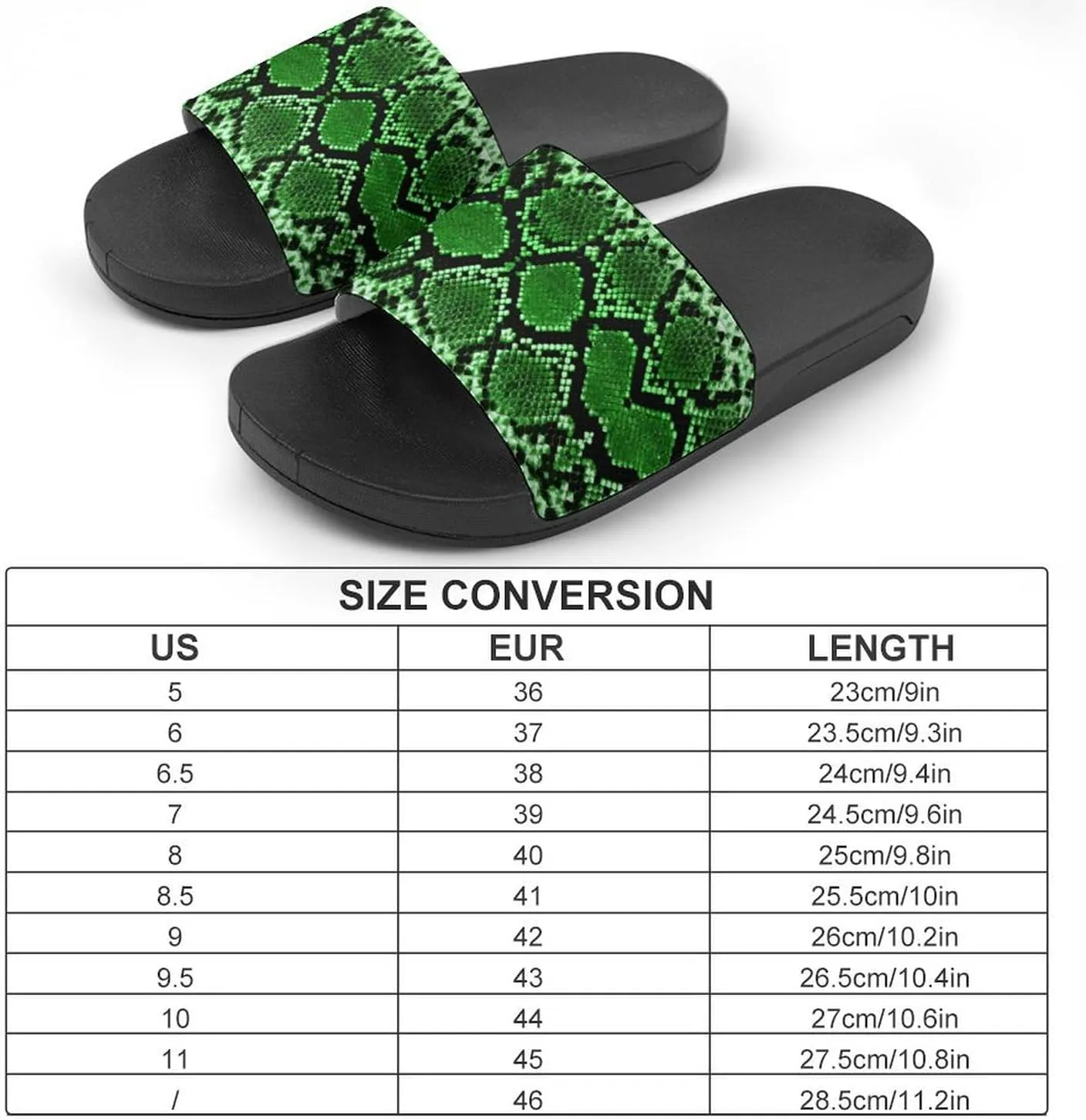 Snake Pattern Slides Men Home Sandal Women Non Slip Shower Open Toe Shoe Lightweight Casual Shoes Flat Slide Sandals