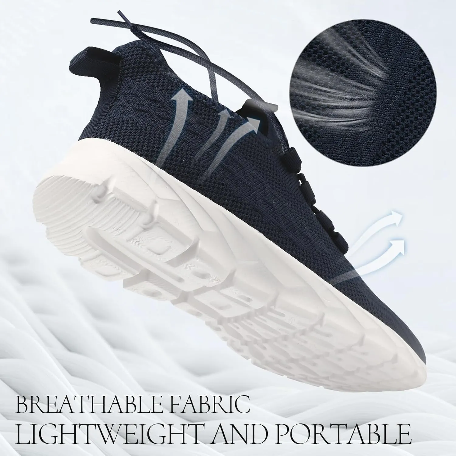 Sneakers for Men Running Shoes Lightweight Tennis Walking Athletic Gym Workout Casual Summer Slip on Slippers