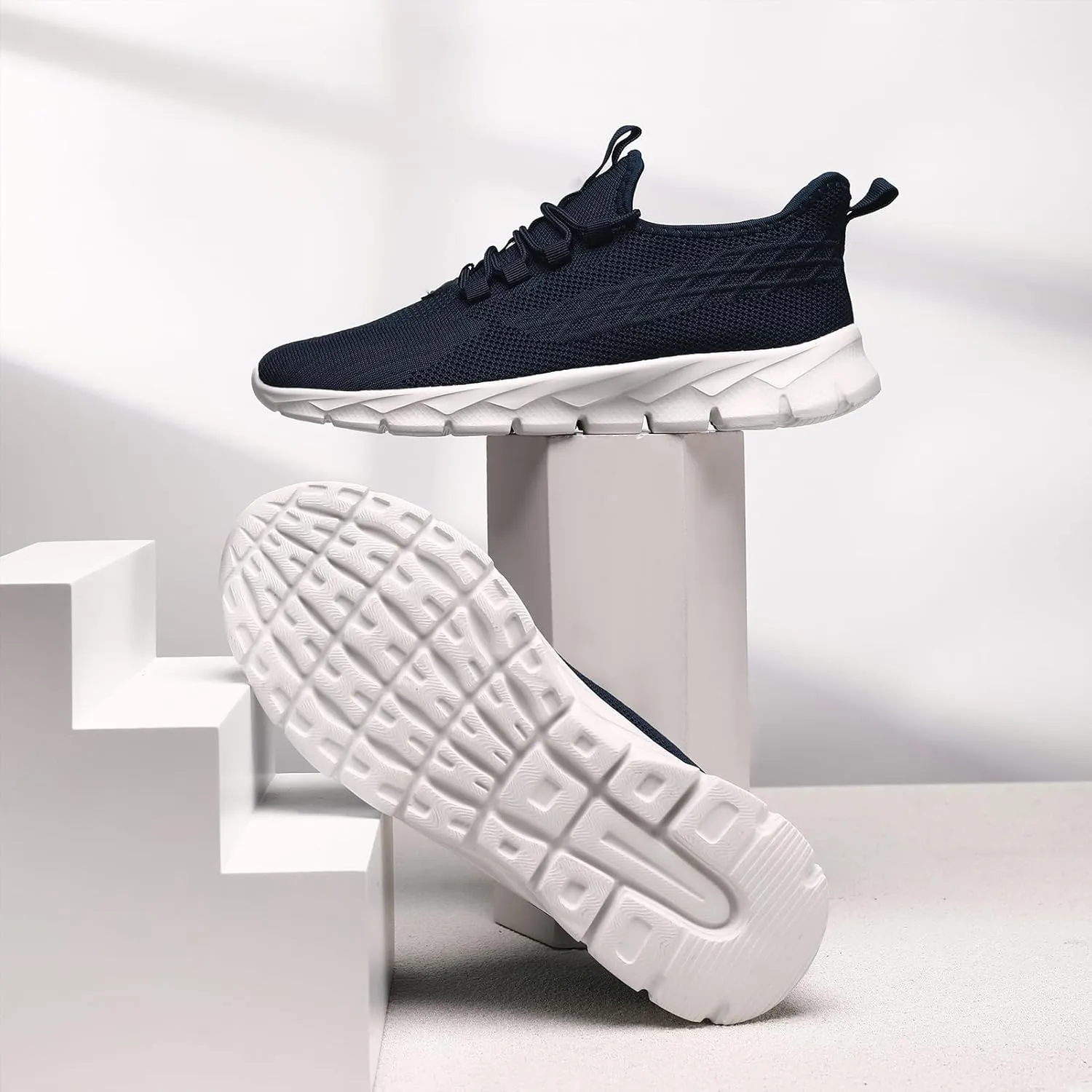 Sneakers for Men Running Shoes Lightweight Tennis Walking Athletic Gym Workout Casual Summer Slip on Slippers