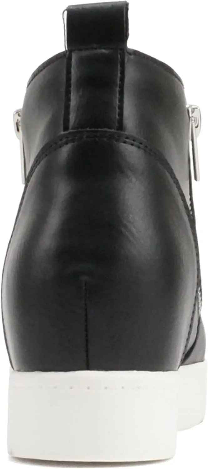 Soda Womens Taylor Nubuck Hight Top Slip On Fashion Sneakers