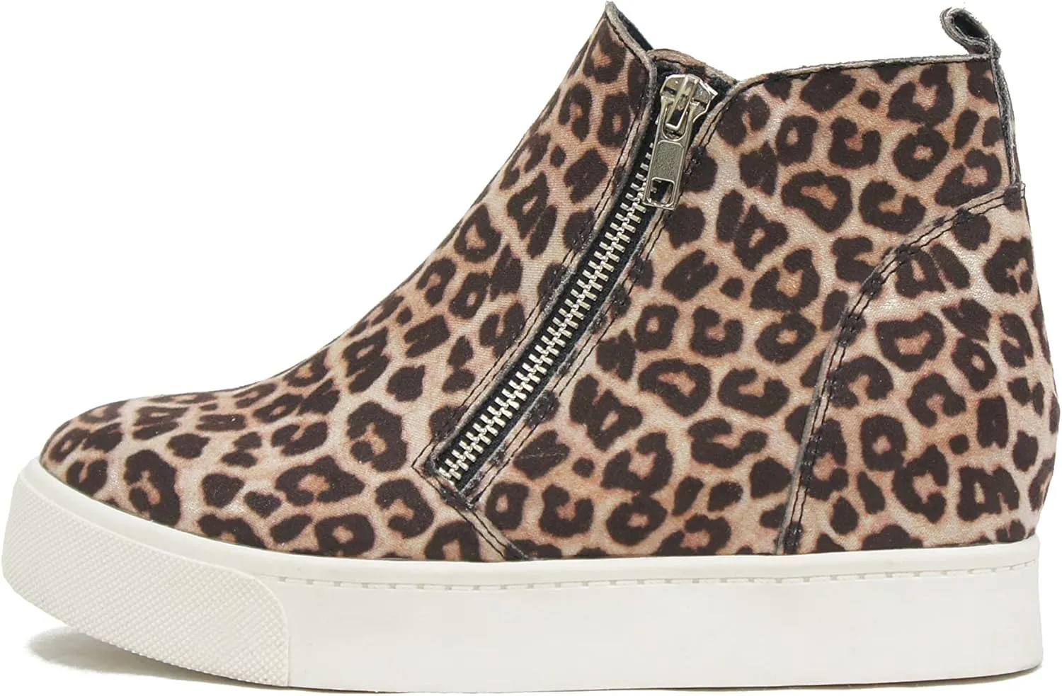Soda Womens Taylor Nubuck Hight Top Slip On Fashion Sneakers