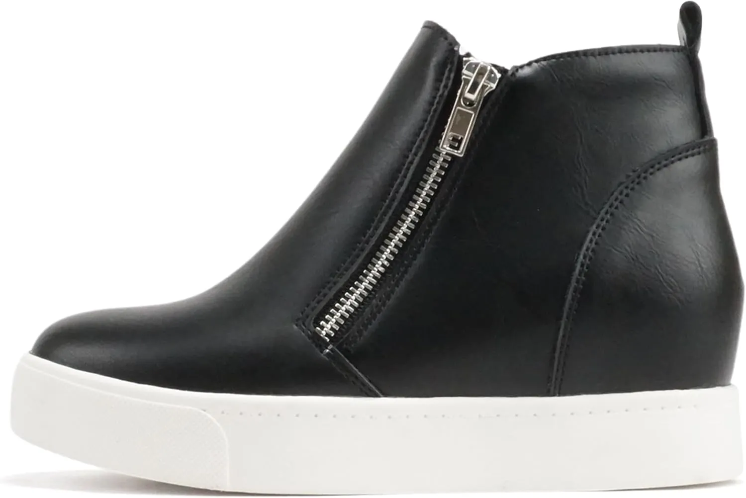 Soda Womens Taylor Nubuck Hight Top Slip On Fashion Sneakers