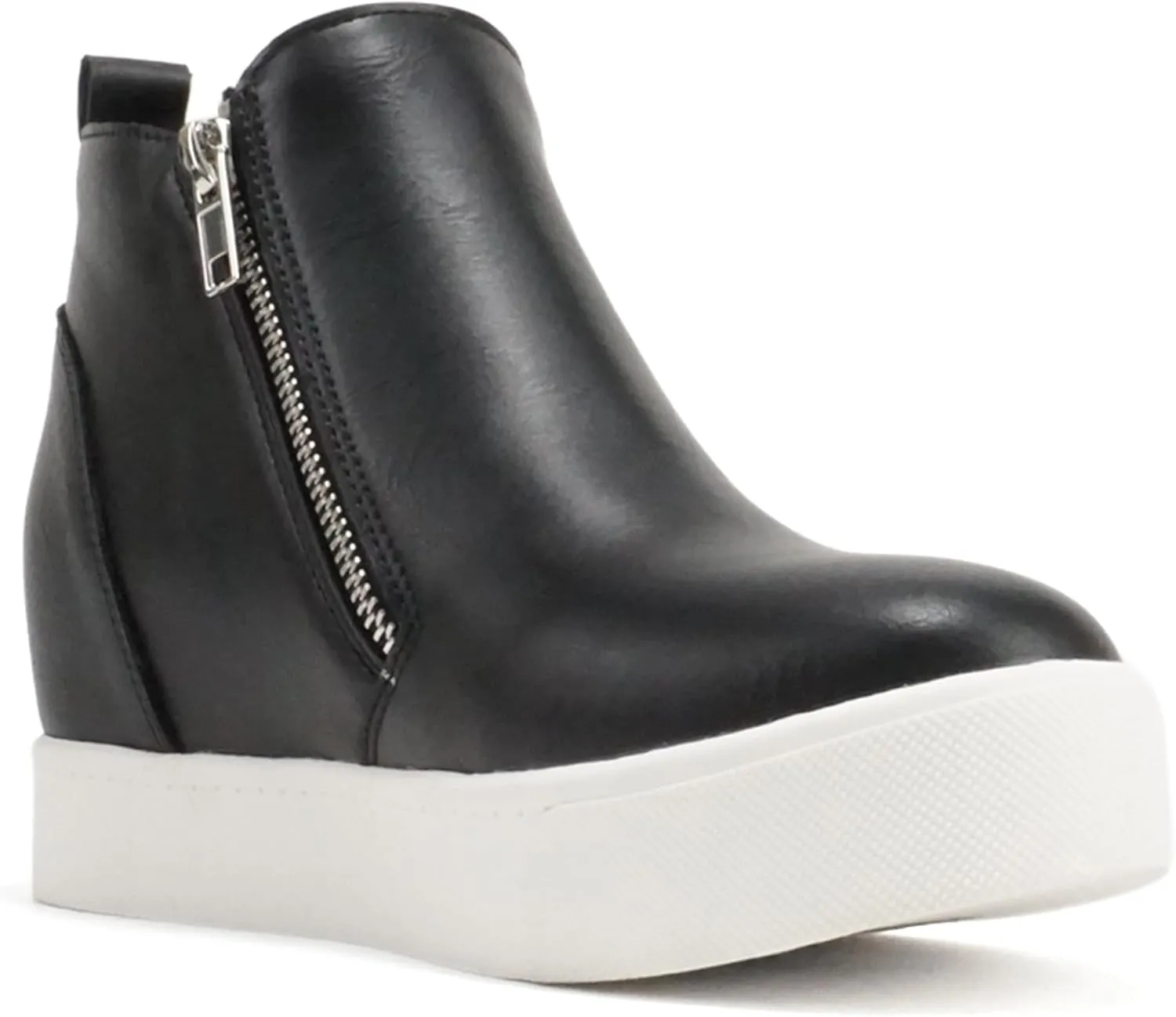 Soda Womens Taylor Nubuck Hight Top Slip On Fashion Sneakers