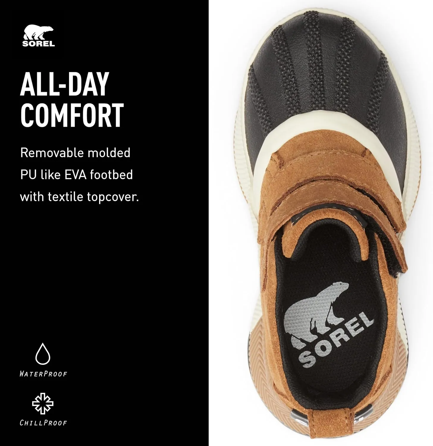Sorel Youth Unisex Little Children's Out N About Classic Waterproof Boots