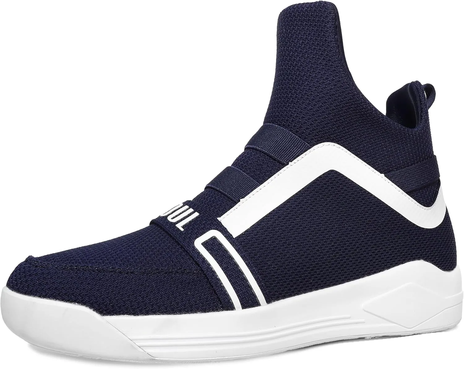 Soulsfeng High Top Running Shoes for Men Lightweight Breathable Mesh Walking Athletic Sneakers