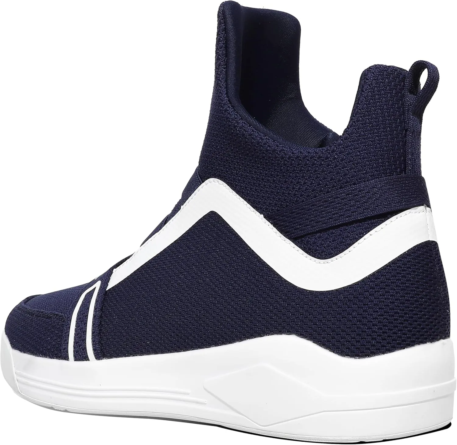 Soulsfeng High Top Running Shoes for Men Lightweight Breathable Mesh Walking Athletic Sneakers