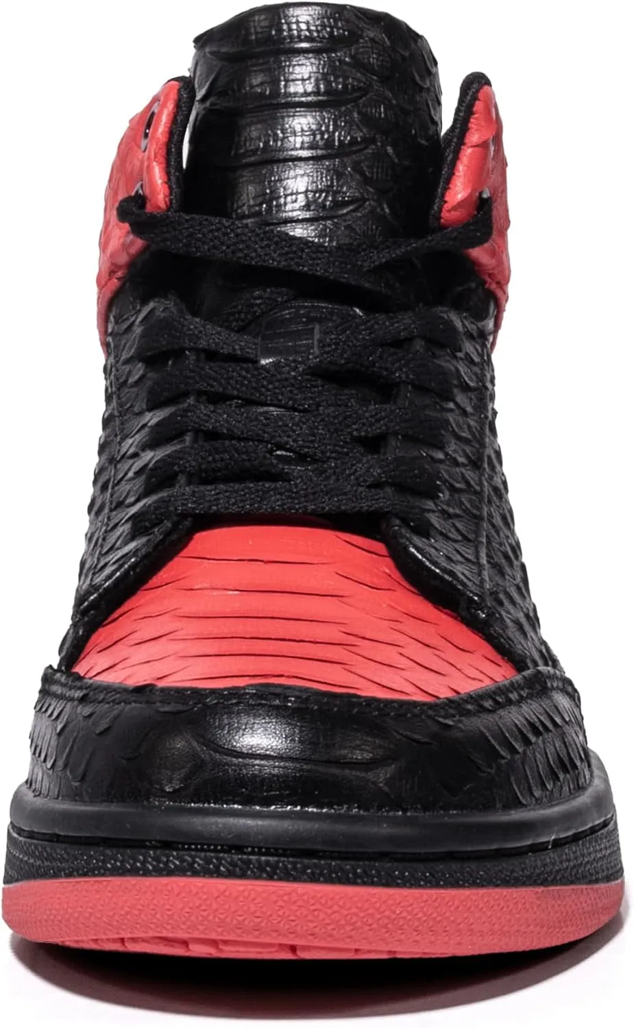Soulsfeng Unisex Basketball Shoes Leather High Top Sneakers Comfortable Walking Skate Shoes
