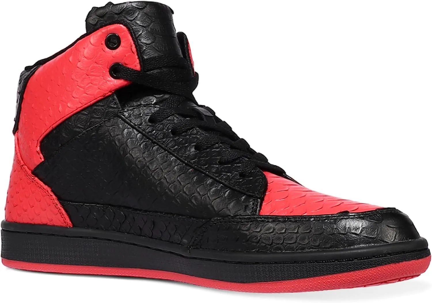 Soulsfeng Unisex Basketball Shoes Leather High Top Sneakers Comfortable Walking Skate Shoes