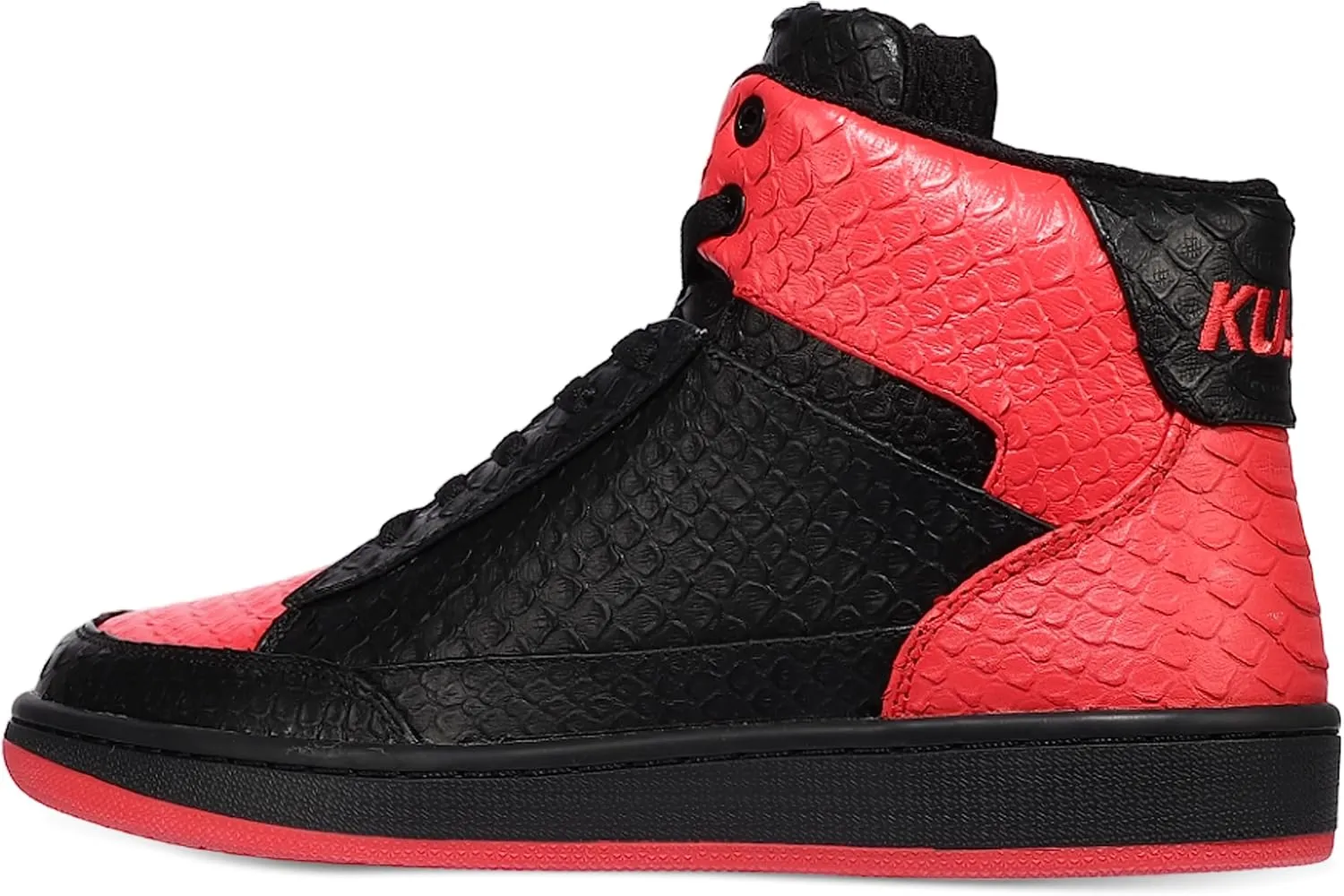Soulsfeng Unisex Basketball Shoes Leather High Top Sneakers Comfortable Walking Skate Shoes