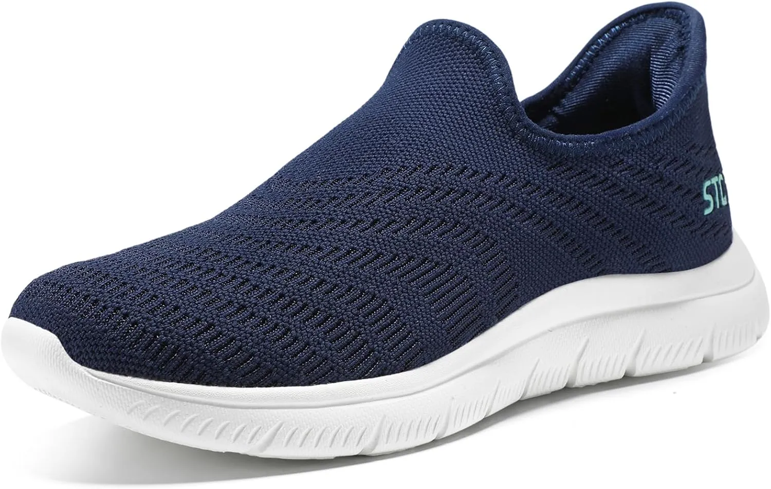 STQ Slip on Sneakers Women Walking Shoes Orthopedic Tennis Arch Support Orthopedic Maternity Elderly Plantar Fasciitis Standing Comfort Workout Travelling