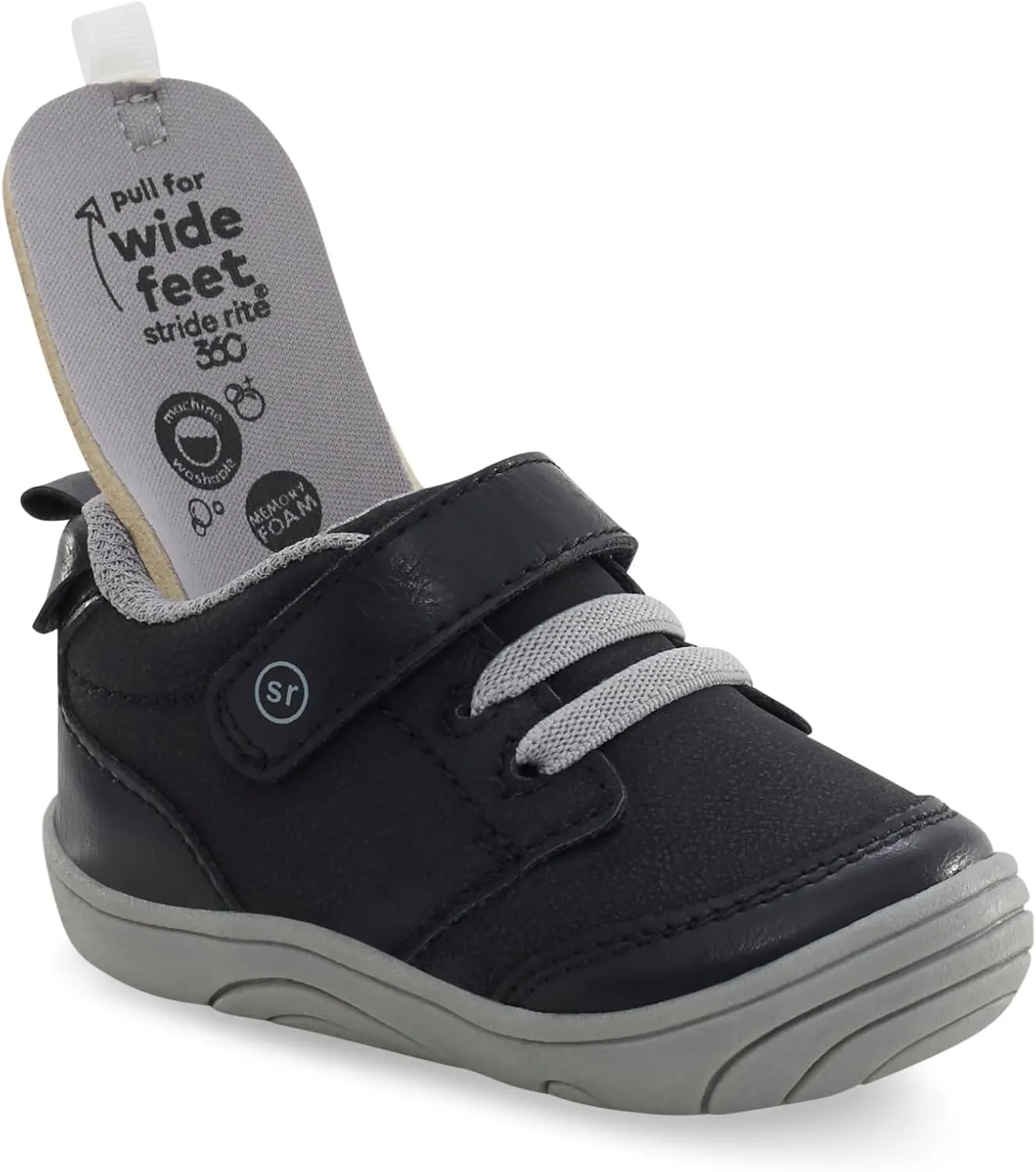 Stride Rite 360 Unisex-Baby Taye 2.0 First Walker Shoe