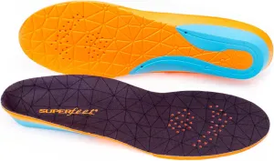 Superfeet All-Purpose Cushion Insoles - Trim-To-Fit Medium Arch Support Comfort Foam Inserts for Workout Shoes - Professional Grade - Men 9.5-11 / Women 10.5-12