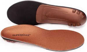Superfeet All-Purpose Memory Foam Support Insoles (Copper)- Trim-To-Fit Cushioned Arch Support Shoe Insert - Professional Grade - 5.5-7 Men / 6.5-8 Women