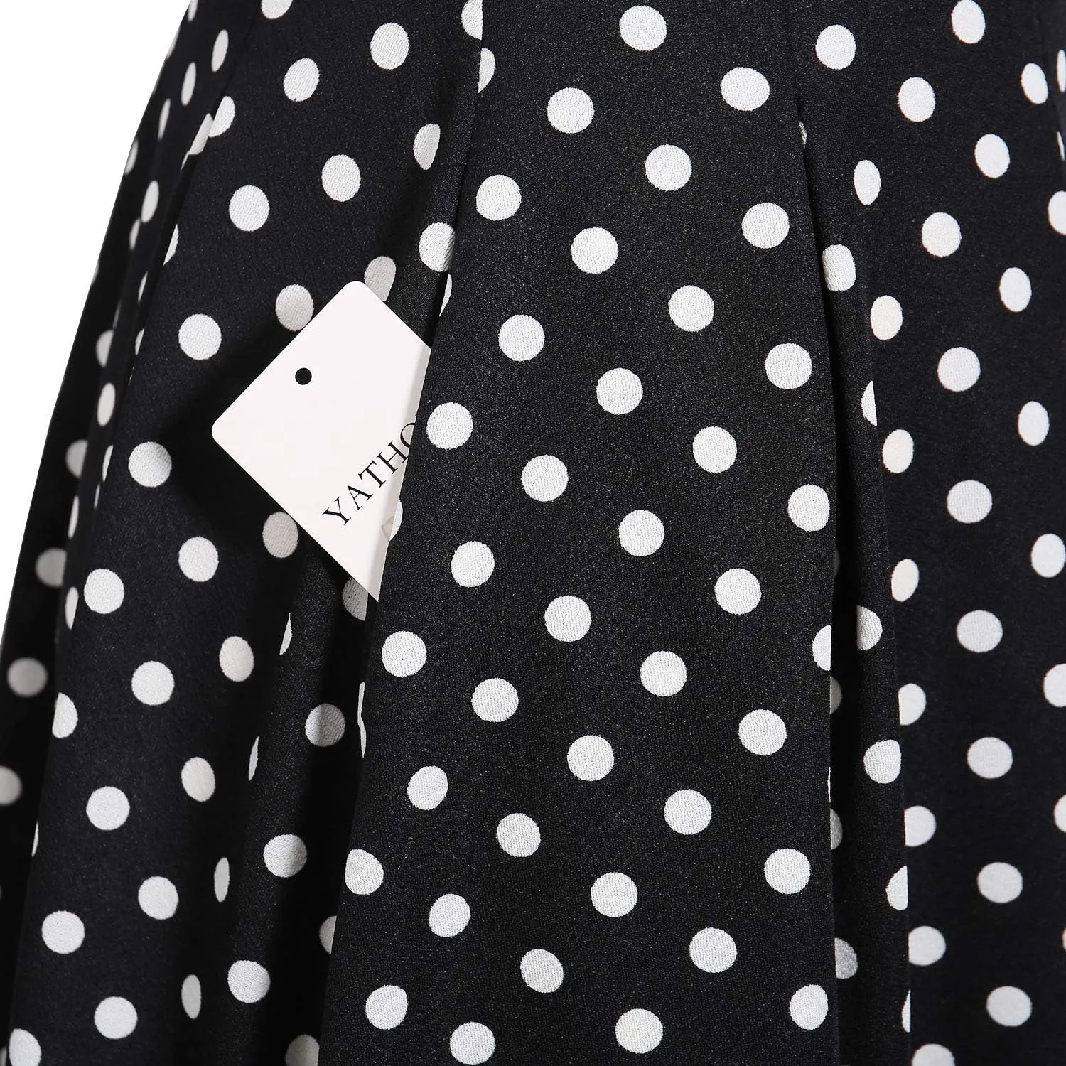 Sureple Women's Retro Sleeveless Swing Casual Work Party Dress with Pockets