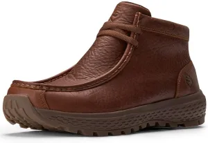 SUREWAY Men's Chukka Boots,Fashion and Comfort Driving Shoes,Lightweight Durability Leather Moc Toe Work Boots