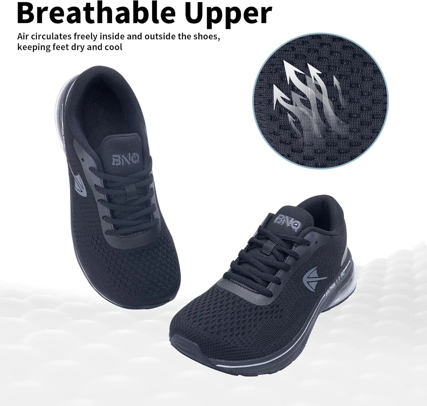 SURRAY Women Wide Toe Box Walking Shoes with Arch Support Air Tennis Running Sneakers Extra Wide Width Woman Shoe for Plantar Fasciitis Flat Foot Heel Pain Relief US Size 6-11