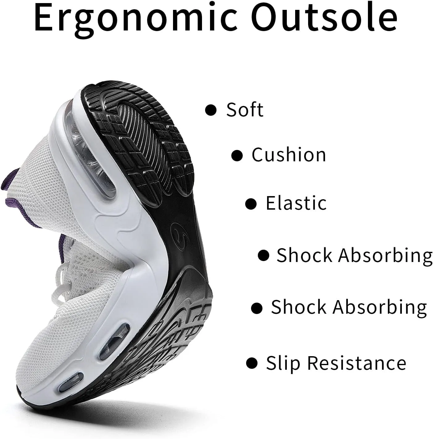 SURRAY Women's Air Running Shoes Walking Tennis Sneakers Non-Slip Athletic Fashion Casual Light Shoes(US5.5-11 B(M)