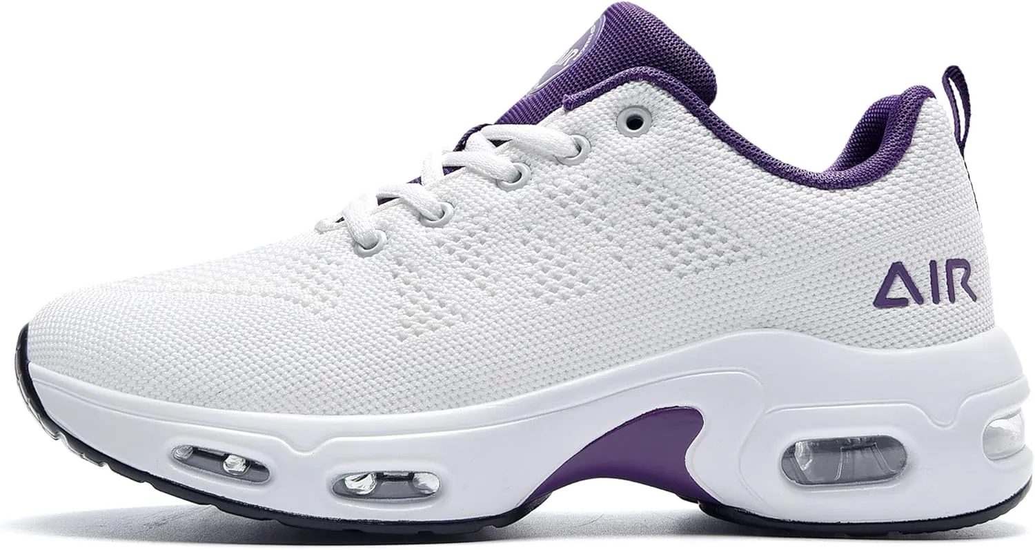 SURRAY Women's Air Running Shoes Walking Tennis Sneakers Non-Slip Athletic Fashion Casual Light Shoes(US5.5-11 B(M)