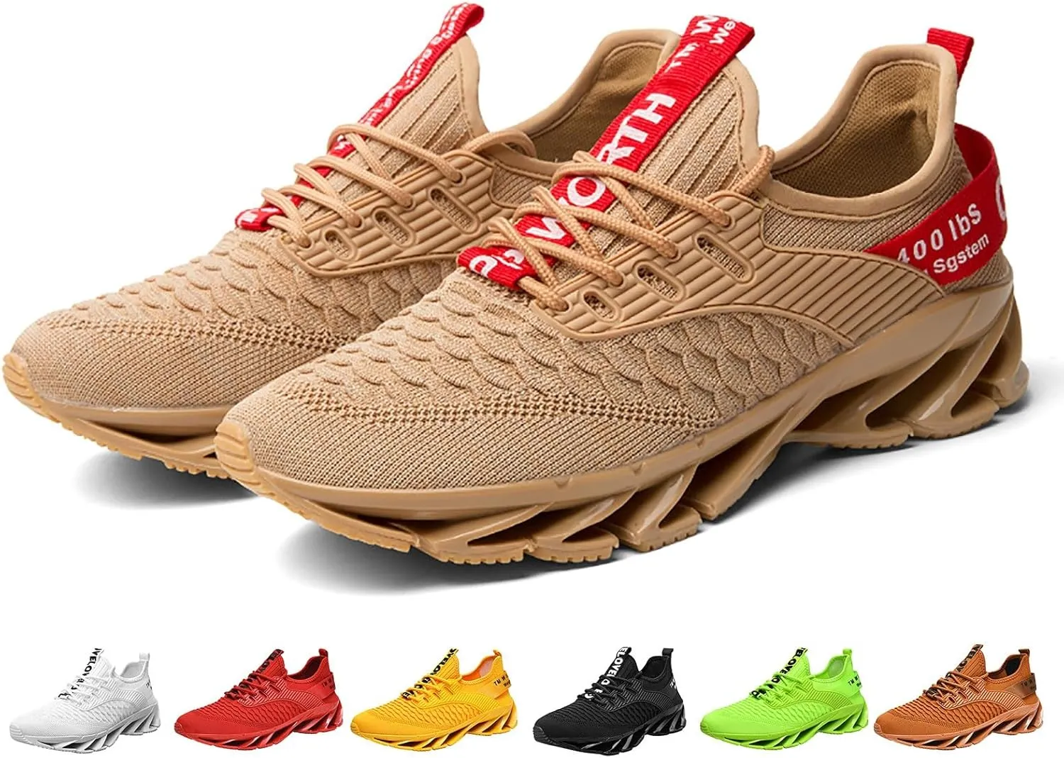 Tallboost Sneakers, Malaho Elev8 Shoes Mens, Height Boosting Shoes, Breathable Non-Slip Men's Shoes, Slip on Sports Sneaker