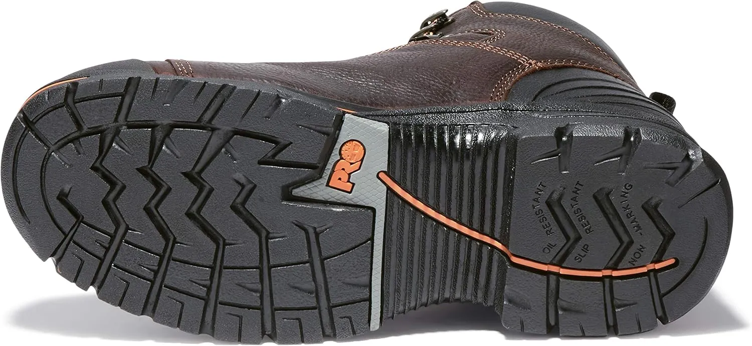 Timberland PRO mens Endurance 6 Inch Steel Safety Toe CSA Puncture Resistant Industrial Work Boot